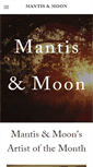 Mobile Screenshot of mantisandmoon.com